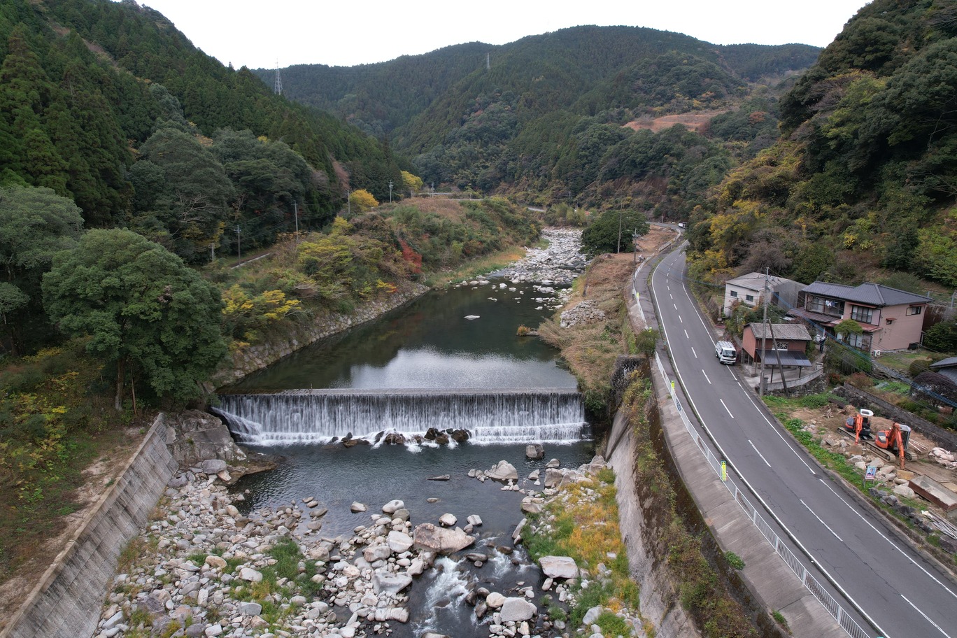 全景下流より